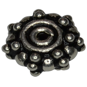 Entreprises de fabrication et de fourniture d'entretoises en argent 925 de 8 mm pour la bijouterie - Product Image 1