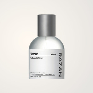 Perfume coreano K-Beauty Razan RZ-08 Yasmin, 50 ml, hecho en Corea, perfume de jazmín para mujer, botella negra. - Product Image 2