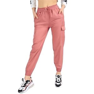 Pantalons cargo pour femmes de haute qualité à bas prix, coupe ample avec cordon de serrage et poches, pantalons de randonnée pour femmes, exportés par un fournisseur du Bangladesh - Product Image 4