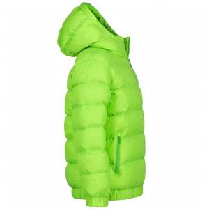 Blousons matelassés tendance pour moto, à capuche, fermeture éclair, manches classiques, unisexe, vert fluo, motif floral, écologiques, en promotion - Product Image 6