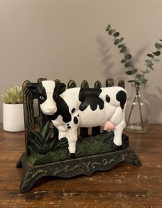 Porta Servilletas de Hierro Fundido Estilo Vintage, Porta Cartas Rústico para Cocina, Decoración Campestre, Coleccionable - Product Image 4