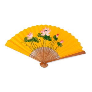 Abanicos plegables de papel de bambú personalizados, excelente opción para recuerdos de fiesta, precio económico, abanicos artesanales hechos a mano. - Product Image 3