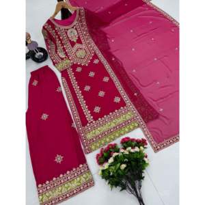 Conjunto Dupatta inferior superior para mujer de diseñador - Product Image 5