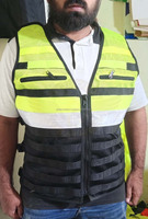 Chaleco de Seguridad Mecánico de Alta Visibilidad para Guardias de Seguridad, Uniforme Personalizado, Ropa de Trabajo Resistente, Chaqueta de Seguridad Reflectante