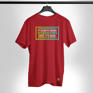 Camiseta de Hombre con Cuello Redondo, Corte Regular, 100% Algodón Jersey, Transpirable, de Secado Rápido, con Estampado de Flecha de Esperanza - Product Image 4