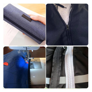 Cierres de cremallera separables para coser chaquetas, trajes deportivos, cremalleras de resina moldeada de alta resistencia, cremalleras de extremo abierto a granel para sudaderas con capucha - Product Image 6