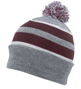 Gorros de Invierno de Punto Jacquard sin Puño con Logotipo Personalizado Apparelzest, Precio Económico al por Mayor, 100% Acrílico, para Esquí al Aire Libre - Product Image 1