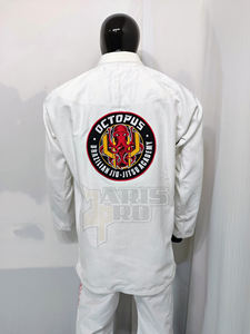 Kimono de Jiu-Jitsu Brésilien (BJJ) sur mesure 100% coton - Tissu durable et respirant en maille perlée 450 GSM, pantalon Ripstop 10 OZ - Product Image 3