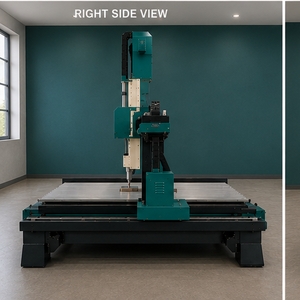 Router CNC de 4 Ejes de Alta Precisión y Gran Resistencia Easytech Premium para Madera y Aluminio, Fabricación de Patrones, Eje Único de 7.5kW, 380V, 1200x1200 - Product Image 5