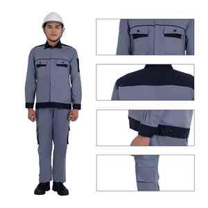 Traje Antiestático para Cuarto Limpio, para Plantas de Ensamblaje Electrónico y Laboratorios Farmacéuticos, Uniforme Industrial - Product Image 3