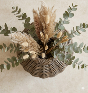 Cesta de toalla de ratán Natural para la colada, para la casa - Product Image 4