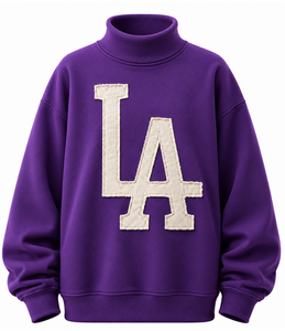 Sudadera con capucha de cuello alto de punto extragrande personalizada para mujer, venta al por mayor con marca privada - Product Image 6