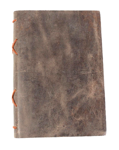 Custom High Quality Customized Gift For Student Logo <b>Leather</b> Best Quality Vintage Brown Color Handmade Recycled Cotton Paper - Product Image 1