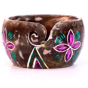 Cuenco de Hilo de Madera Estilo Antiguo, de Teca Pulida Jali, con Decoración Tallada Ovalada, Soporte para Regalos, Hogar, Cocina, Animal, de AYAANS - Product Image 5