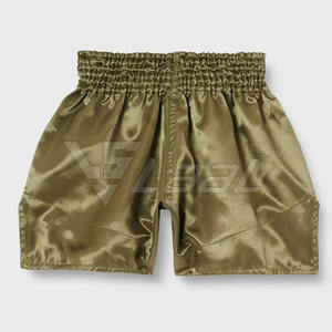 Pantalones Cortos Cómodos de Muay Thai con Cintura Elástica para un Movimiento Fácil y Soporte - Product Image 2