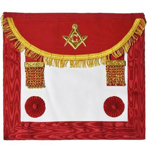 Tablier maçonnique de luxe brodé, modèle Lodge Maître Maçon, le plus vendu, taille personnalisée, logo sur mesure, service OEM - Product Image 6