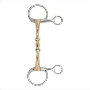 อุปกรณ์ขี่ม้าแบบ Snaffle Bit สแตนเลสใหม่ล่าสุด สำหรับการขี่และการฝึก มีใบรับรอง CE รับประกันตลอดอายุการใช้งาน - Product Image 3
