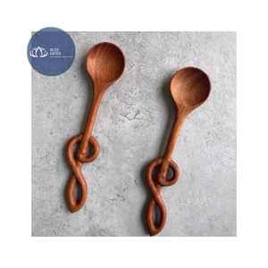 Cuillères en bois robustes et écologiques, best-sellers – Vaisselle durable en gros - Product Image 1