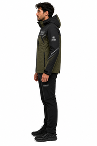 Custom Tactical Softshell <b>Jacket</b> Men <b>Waterproof</b> Windproof Hooded Outdoor Hiking Workwear <b>Winter</b> Performance <b>Jacket</b> OEM Wholesale - Product Image 5