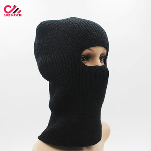 หมวกไหมพรมถักแบบสั่งทำพิเศษ ระบายอากาศได้ดี  แบบคลุมหน้า  3 รู  สำหรับเล่นสกี  สำหรับผู้ชายและผู้หญิง  แบบ unisex - Product Image 5