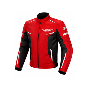 Veste de moto unisexe à manches longues en cuir respirant, coupe-vent, anti-UV, très vendue pour l'hiver - Product Image 1
