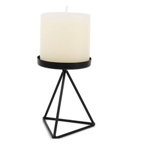 Élégant porte-bougie en aluminium, nouvelle arrivée, bougeoir décoratif pour les fêtes de Noël, couleur et logo personnalisables - Product Image 2