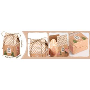 36 Cajas de Regalo Pequeñas para Fiestas Navideñas, Bolsas de Regalo para Pequeños Detalles Navideños, Rellenos para Calcetines Navideños - Product Image 3