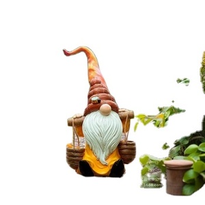 Mignon Résine Gnome <span class=keywords><strong>Solaire</strong></span> Lumières Décor <span class=keywords><strong>De</strong></span> Noël Amour-Style Résine Statue Sculpture Artisanat Maison Cadeaux ou Figurines - Product Image 5