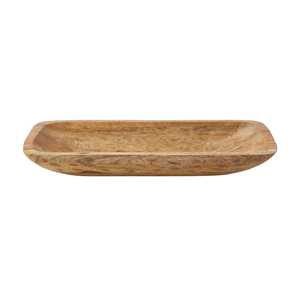 Grand plateau décoratif en bois, design minimaliste carré avec poignée, base en bois artisanale, emballage individuel, plateaux en bois - Product Image 6