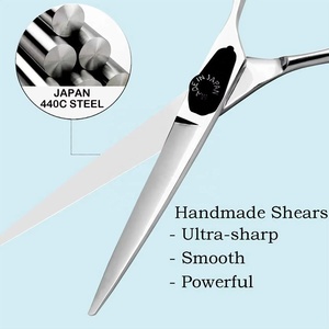 Ciseaux de barbier professionnels en acier inoxydable pour droitiers, prix abordable, les plus vendus pour la coiffure et la coupe de cheveux en salon - Product Image 2
