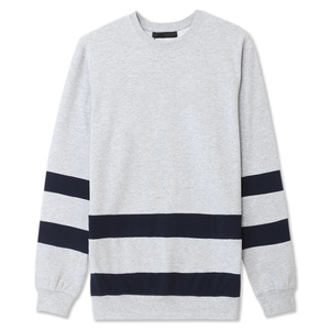 เสื้อสเวตเชิ้ตดีไซน์แผงคุณภาพสูง โลโก้สั่งทำ ผ้าฝ้าย 100% คอกลม ยูนิเซ็กซ์ OEM สตรีทแวร์ เสื้อพูลโอเวอร์แบบเรียบ ผู้ผลิตเสื้อจั๊มเปอร์ - Product Image 1