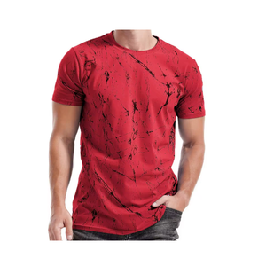 Camiseta de Algodón de Alta Calidad Personalizada para Hombre, Camiseta Blanca Extra Grande y Gruesa para Impresión, Camisetas para Hombre - Product Image 1