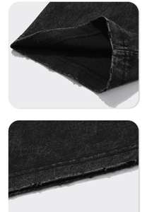 Camiseta Extra Grande para Hombre, Estilo Desgastado, 100% Algodón Orgánico, Lavado Vintage - Product Image 4