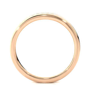 Anillo de diamantes de oro de 18 quilates para hombre, diseño de lujo, diamantes redondos naturales de 0,46 quilates, 30 piedras, joyería de compromiso y boda - Product Image 2