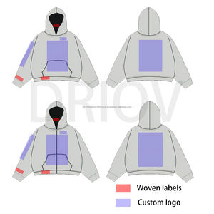 Logotipo personalizado Último diseño Cremallera Sudaderas con capucha Fitness Sujetador deportivo Señora Pullover Sudaderas con capucha Mujeres Manga larga Crop Top Sudaderas con capucha - Product Image 5