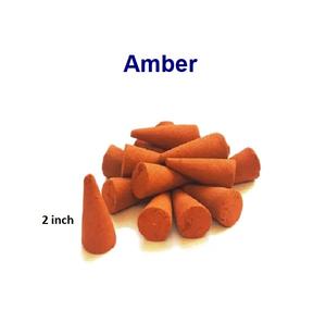 Conos de incienso de la mejor marca en naranja, conos de incienso de reflujo de madera de ámbar natural, suministro al por mayor - Product Image 1