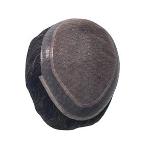 Peluca de Cabello Humano Remy para Hombre, Modelo Australia, con Sistema Capilar de Prótesis - Product Image 1