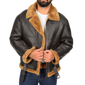 Vestes en cuir véritable pour hommes grande taille avec broderie personnalisée, veste de style universitaire, veste zippée en cuir PU - Product Image 6