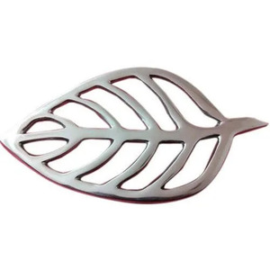 Sparrow Design Metal Trivet Decorative <b>Table</b> <b>Mats</b> Round Shaped Metal Aluminium Trivet Desktop Hot Pot Holder Trivet - Product Image 4