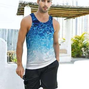 Débardeur de course à séchage rapide pour l'été, débardeur de fitness respirant sans manches, tenue d'entraînement sur piste courte, débardeur de sublimation - Product Image 4