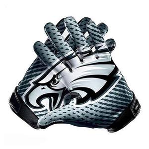 Guantes de Fútbol Americano al por Mayor 100% Poliéster, Logotipo Personalizado, Último Diseño, Alto Agarre, Alto Rendimiento, Todas las Tallas - Product Image 2