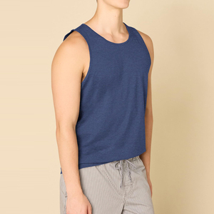 Nouvelles Chemises Sans Manches Tendance en Gros pour Hommes – Vêtements d'Extérieur Unis 100% Coton Sans Manches - Product Image 3