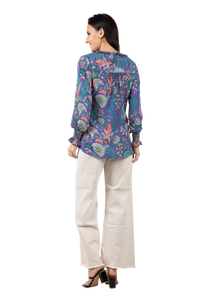 Robe Kurti en coton ethnique indien disponible en plusieurs couleurs pour femmes, hauts à porter tous les jours, hauts minimalistes pour femmes, prix de gros - Product Image 6