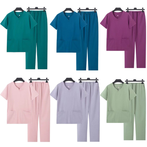 Breathable Stretch Medical <b>Scrubs</b> Nursing <b>Scrub</b> <b>Sets</b> <b>Scrub</b> comfort Medical and Jacket Oem Manufacturer Medical Clinic <b>Scrub</b> - Product Image 1
