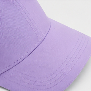 Gorra de Béisbol de Algodón Lavanda, Ajustable, Unisex, Casual, para Primavera/Verano, Transpirable, 100% Algodón - Product Image 3