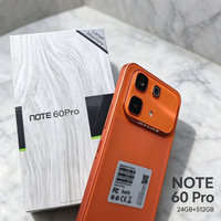 Offre Spéciale : Smartphone Série Note 60 Double SIM CDMA 5G, Processeur Deca Core, Écran OLED 7,3 Pouces FHD 120Hz, Caméra Arrière 108MP, 69W