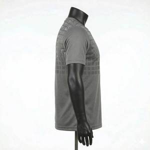 T-shirts pour hommes de style professionnel, personnalisés avec logo, imprimés par sublimation, 100% coton, séchage rapide, légers et respirants - Product Image 2