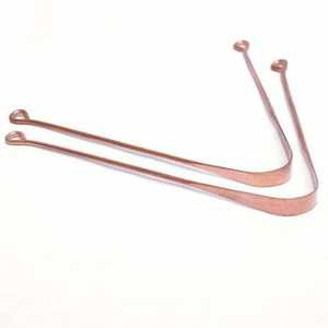 Support en fil de cuivre pour fleurs séchées, présentoir en métal, décoration minimaliste - Product Image 3
