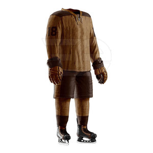 Conjunto de Uniforme de Hockey sobre Hielo Sublimado, Ropa Deportiva Competitiva Personalizada para Clubes de Hockey sobre Hielo, OEM ODM - Product Image 2