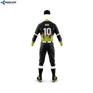 Uniforme de Béisbol Sublimado Transpirable de Alta Calidad con Características de Secado Rápido y Antibacterianas para Clubes y Escuelas - Product Image 6